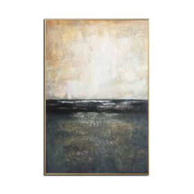 100% Handmade Top Selling Abstract Oil Painting  Wall Art Modern Minimalist  Canvas Home Decor For Living Room No Frame (size: 50X70cm)